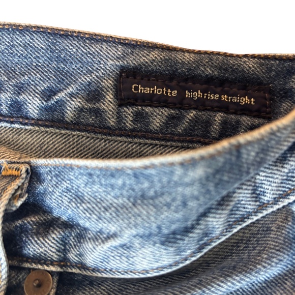 Citizens of Humanity Charlotte High-Rise Straight Premium Vintage Jeans (Size 25 - Picture 6 of 10